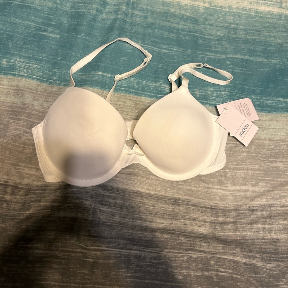 Auden White T-Shirt Bra